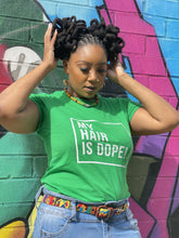 Load image into Gallery viewer, green combed ring spun cotton fine jersey t-shirt